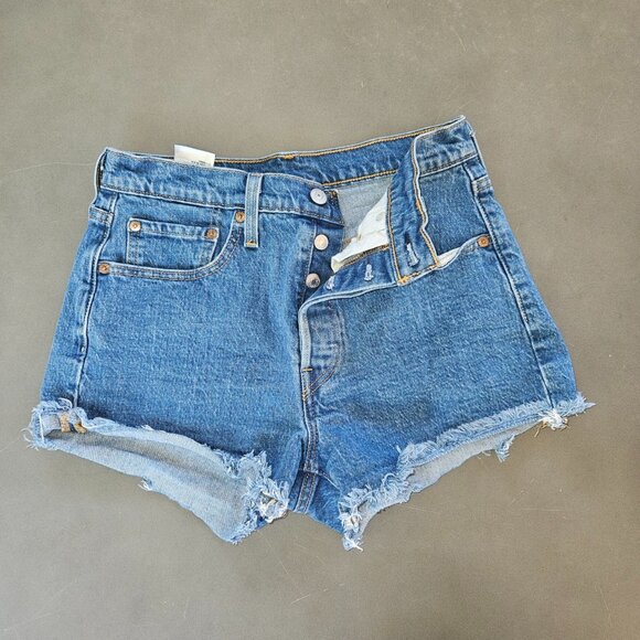 Levi's 501 Denim Shorts - Picture 1 of 5